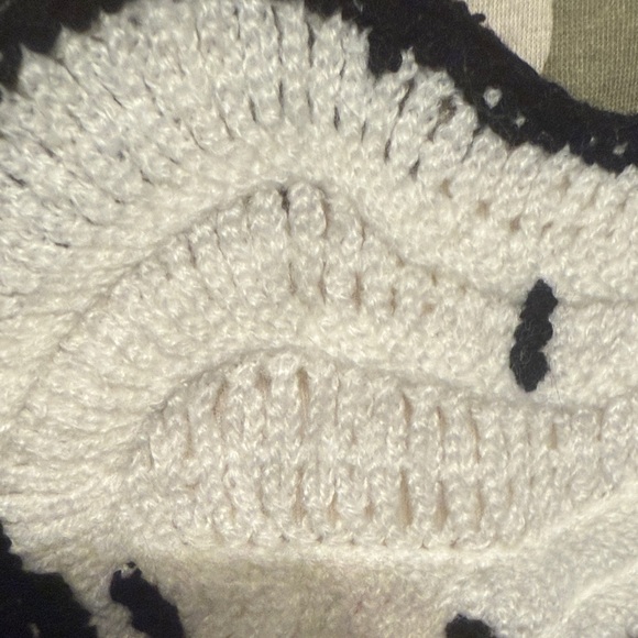 Repurposed crochet Peanuts XL women’s Snoopy 'Take It Easy' Long Sleeve Shirt - Picture 4 of 5